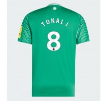 Newcastle United Sandro Tonali #8 Koszulka Wyjazdowa 2025-26 Krótki Rękaw